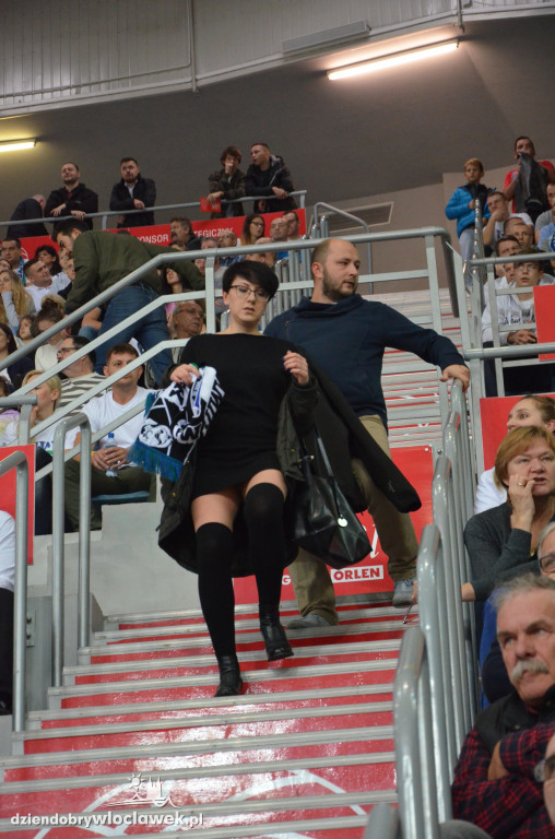 Kibice na meczu Anwil - Czarni Słupsk