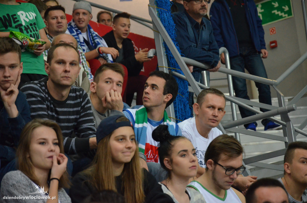 Kibice na meczu Anwil - Czarni Słupsk