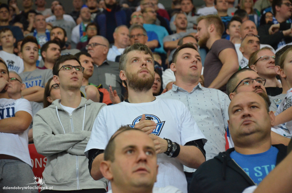 Kibice na meczu Anwil - Czarni Słupsk