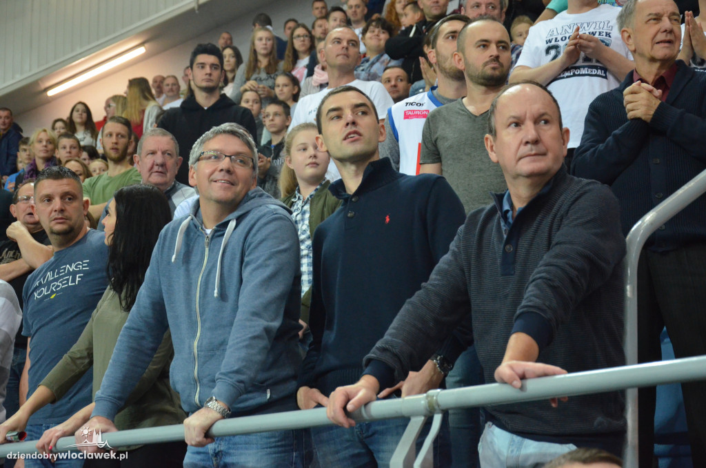 Kibice na meczu Anwil - Czarni Słupsk