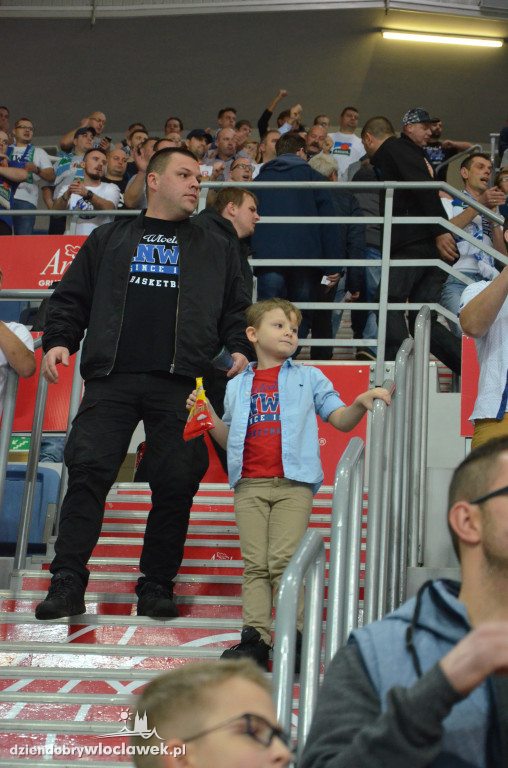 Kibice na meczu Anwil - Czarni Słupsk