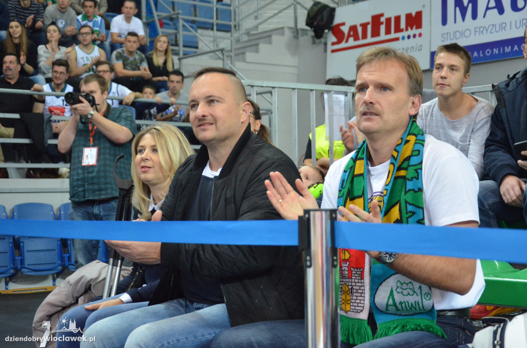 Kibice na meczu Anwil - Czarni Słupsk