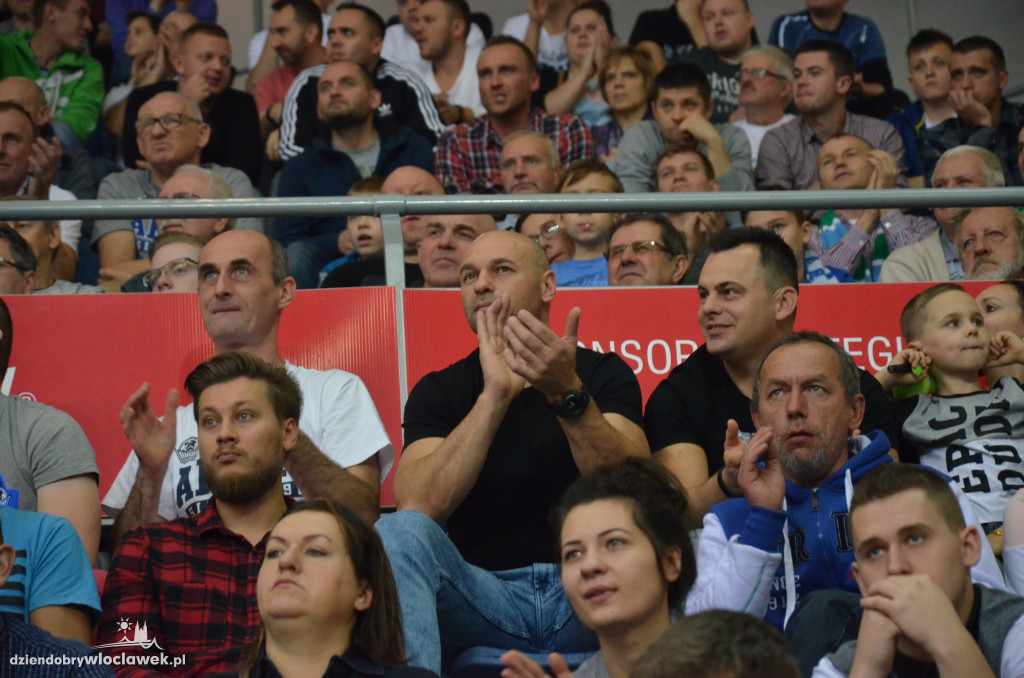 Kibice na meczu Anwil - Czarni Słupsk