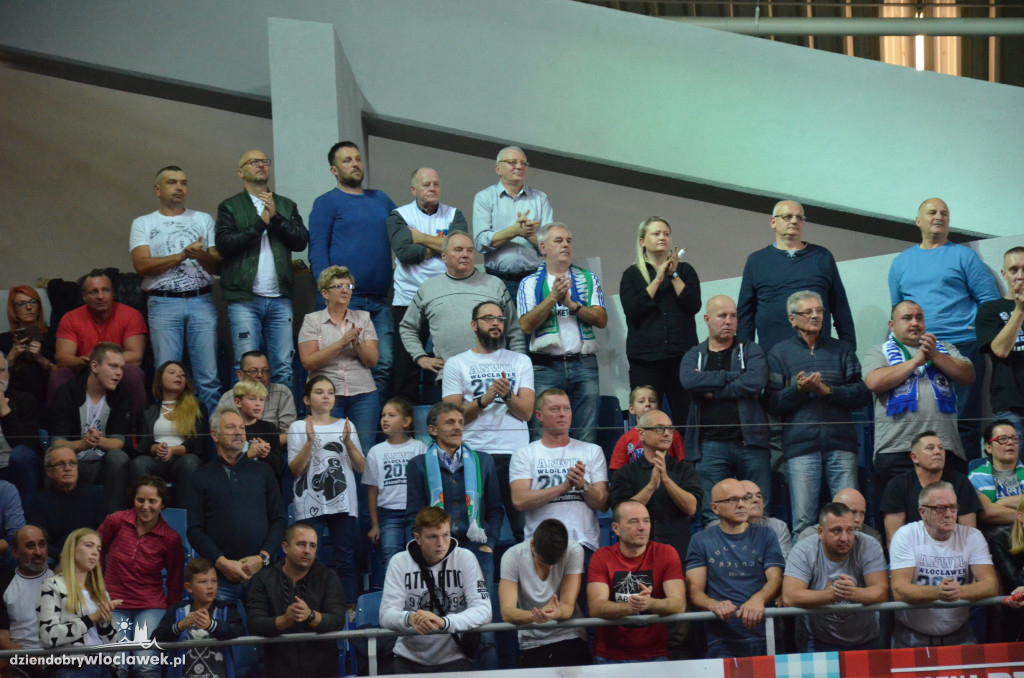 Kibice na meczu Anwil - Czarni Słupsk