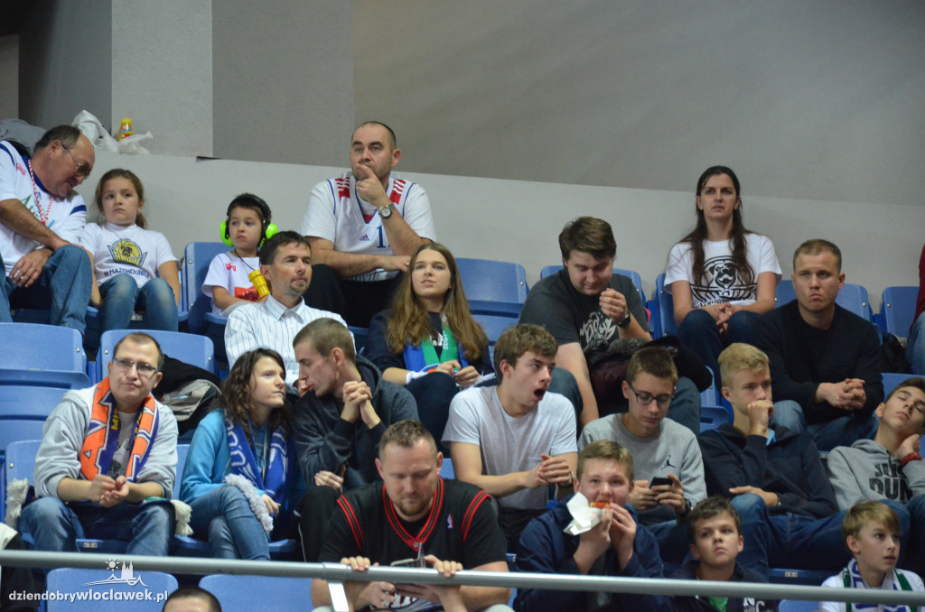 Kibice na meczu Anwil - Czarni Słupsk