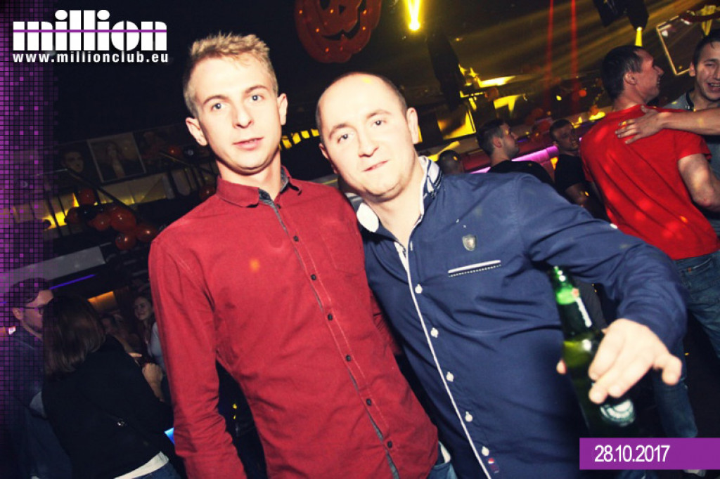 Halloweenowe szaleństwo w klubie Million