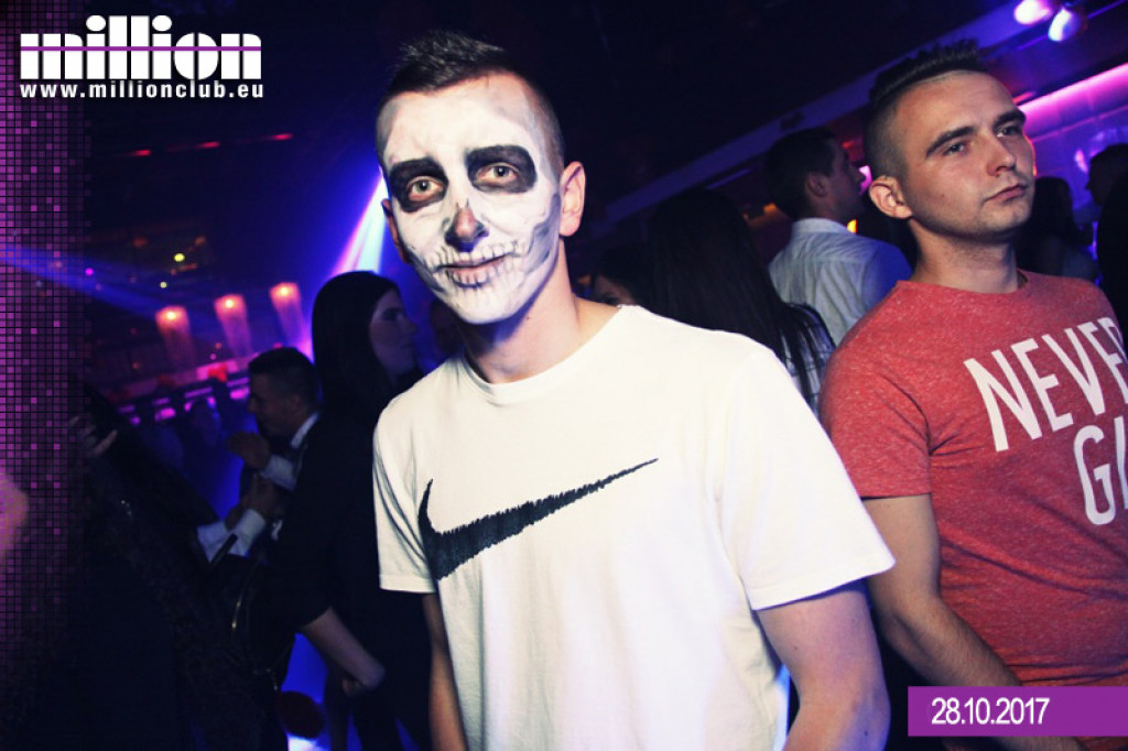 Halloweenowe szaleństwo w klubie Million