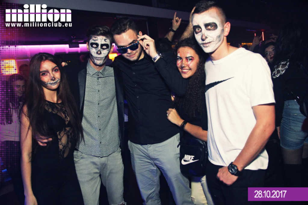 Halloweenowe szaleństwo w klubie Million