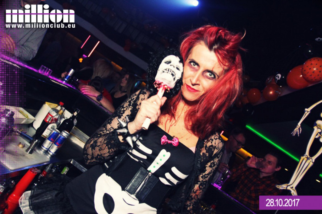 Halloweenowe szaleństwo w klubie Million
