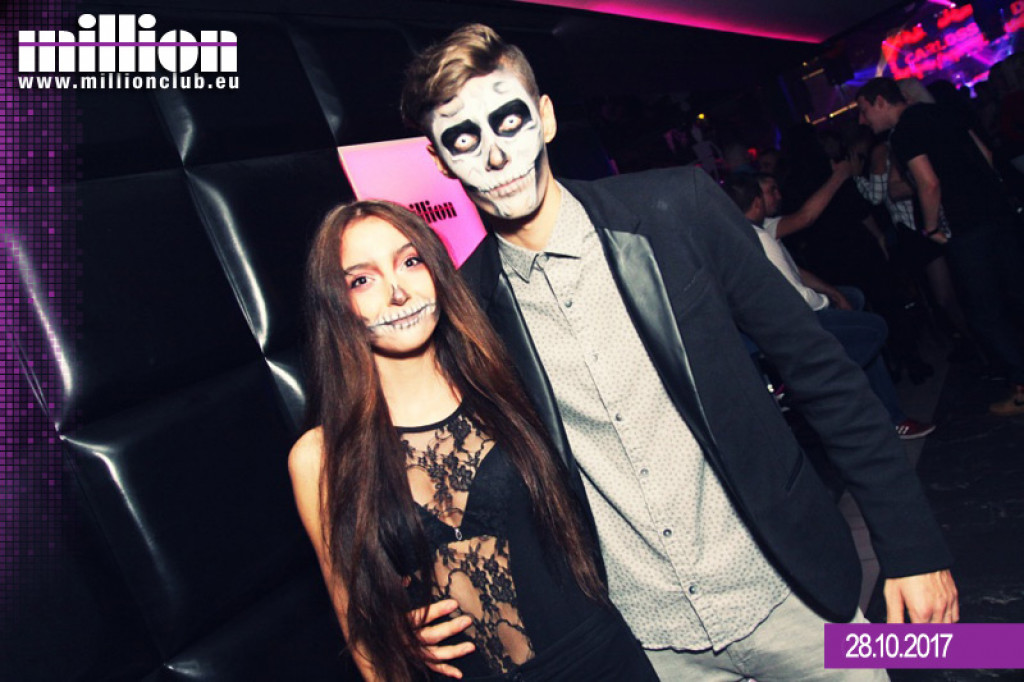 Halloweenowe szaleństwo w klubie Million
