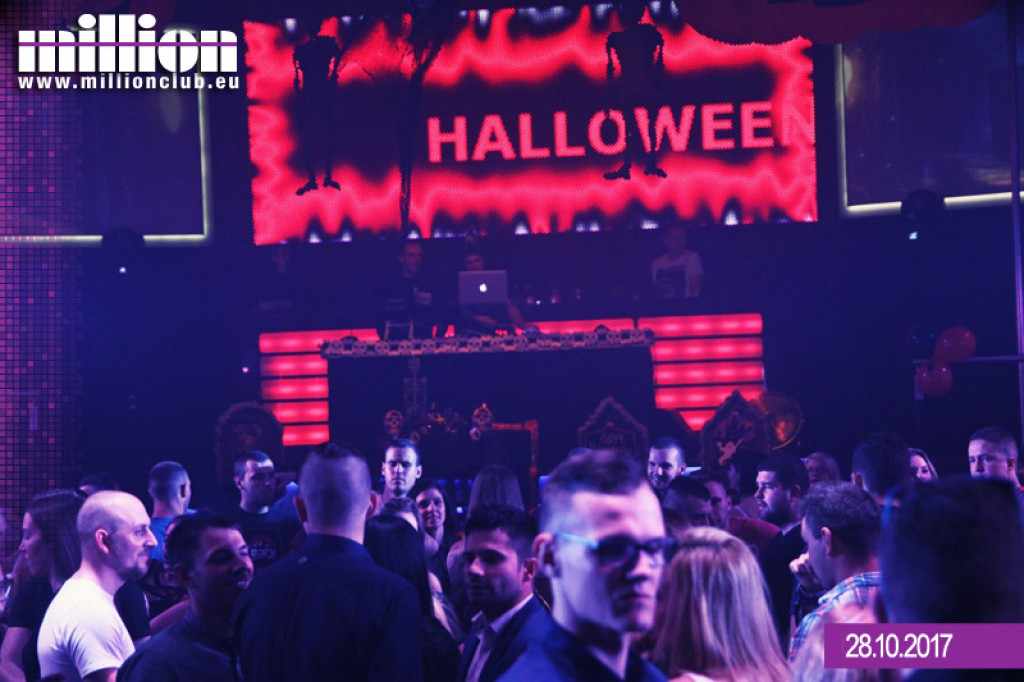 Halloweenowe szaleństwo w klubie Million