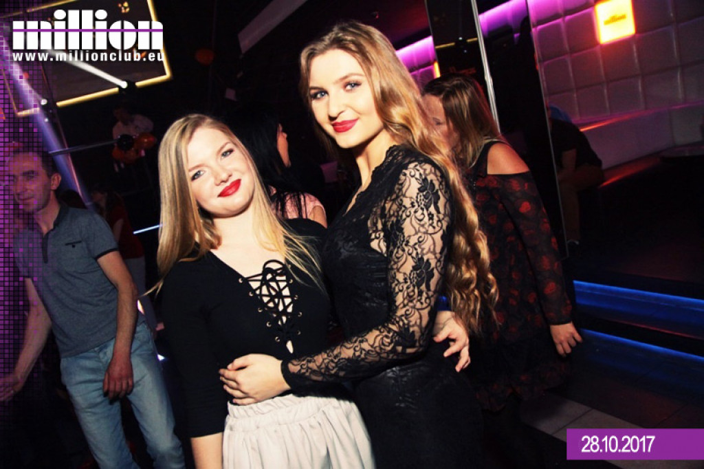 Halloweenowe szaleństwo w klubie Million