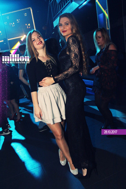 Halloweenowe szaleństwo w klubie Million
