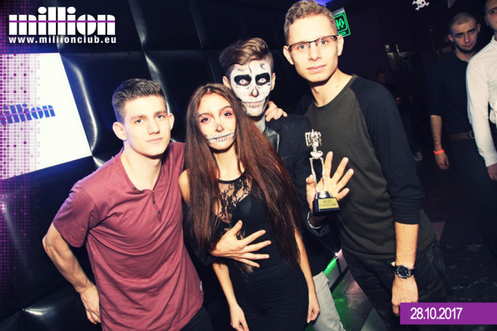 Halloweenowe szaleństwo w klubie Million