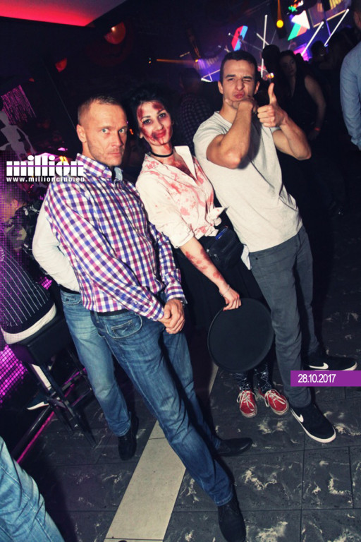Halloweenowe szaleństwo w klubie Million