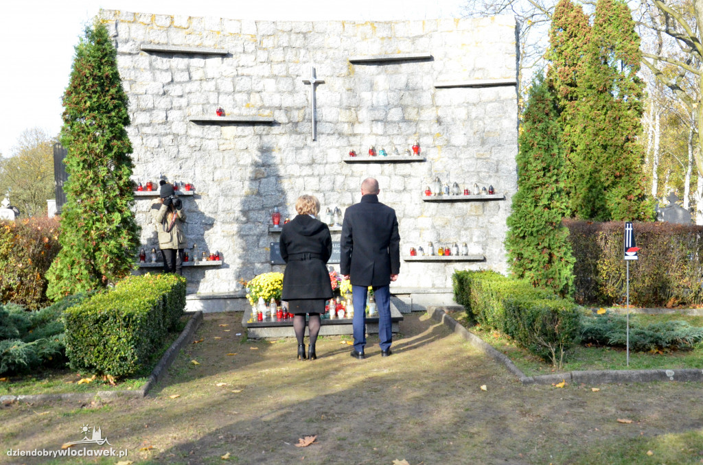 Odwiedzili groby znanych włocławian
