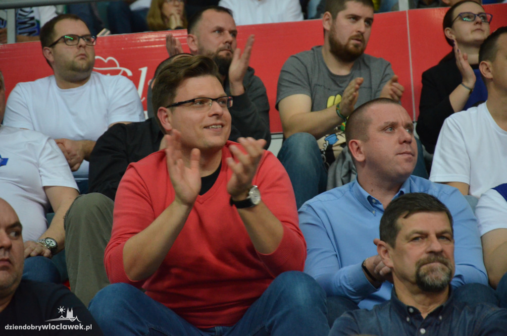 Kibice podczas meczu Anwil - TBV Start