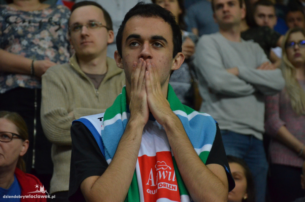 Kibice podczas meczu Anwil - TBV Start