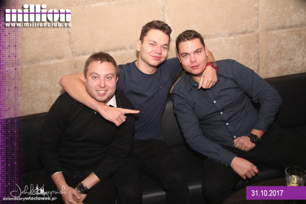 Impreza na Halloween w klubie Million