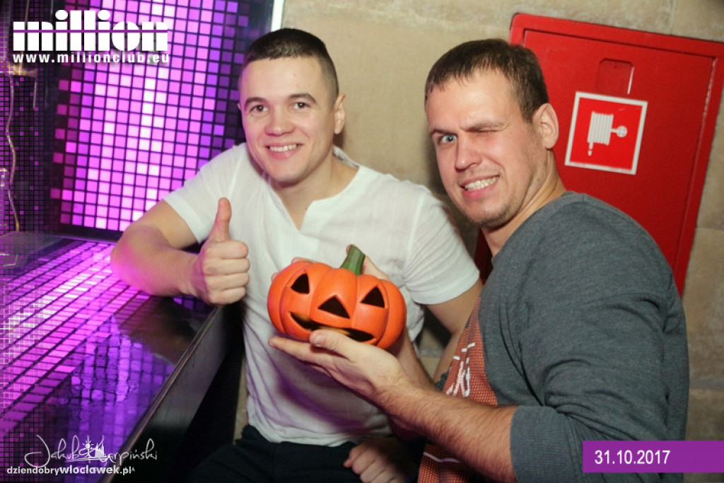 Impreza na Halloween w klubie Million