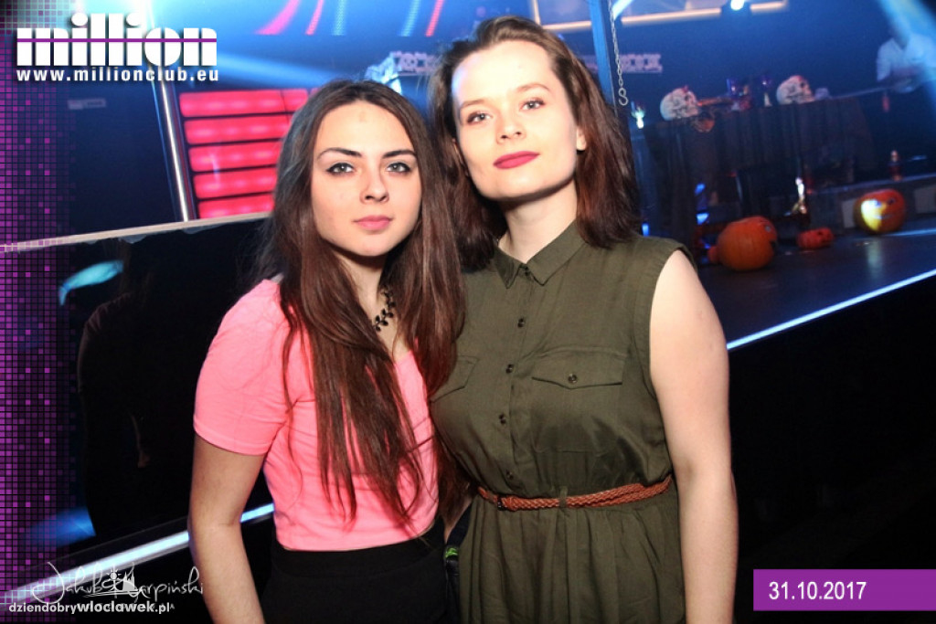 Impreza na Halloween w klubie Million