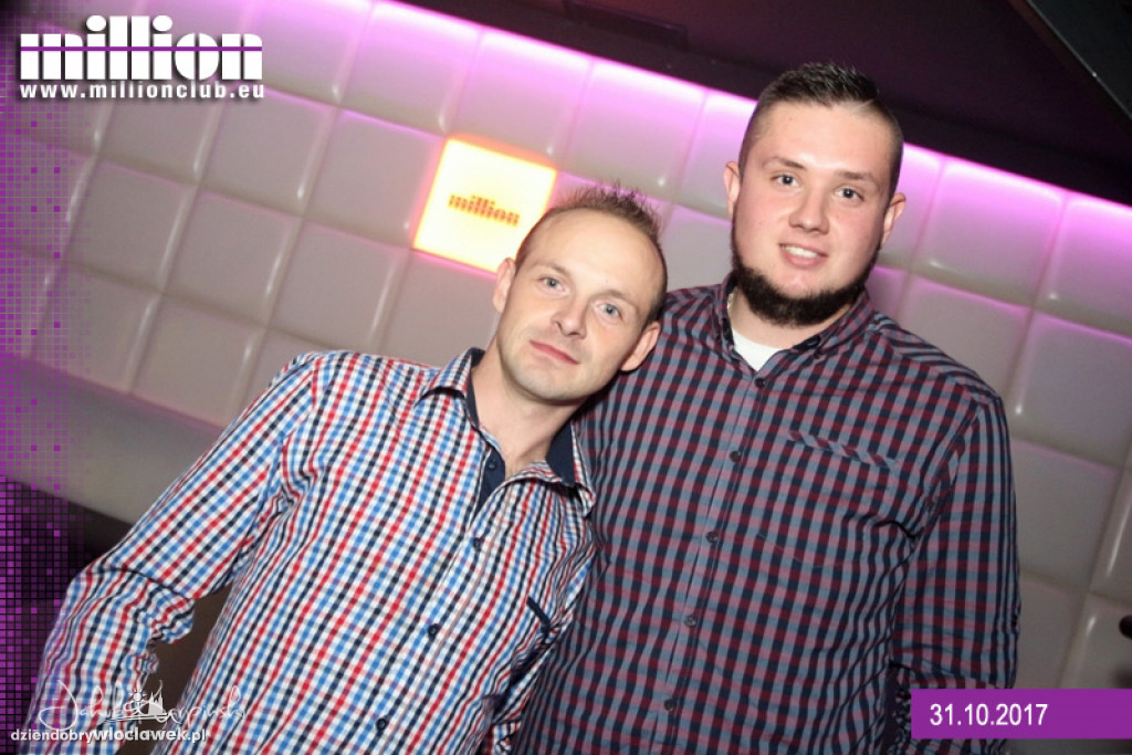 Impreza na Halloween w klubie Million