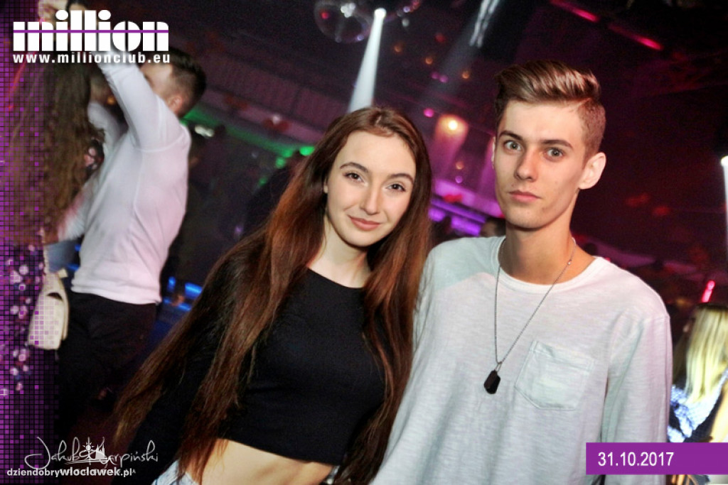 Impreza na Halloween w klubie Million