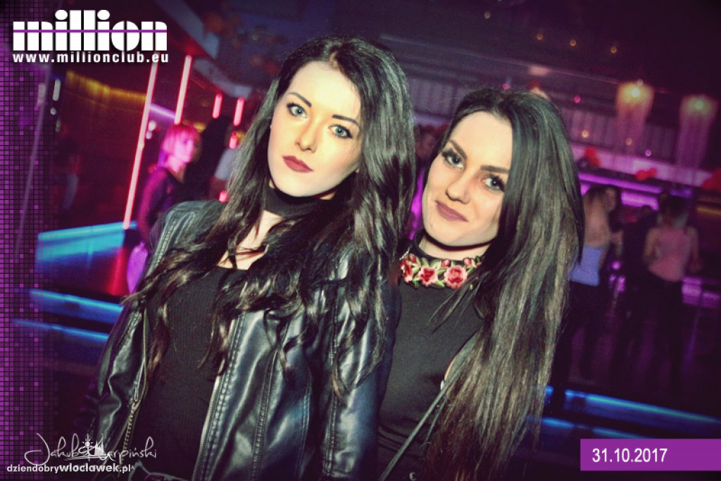 Impreza na Halloween w klubie Million