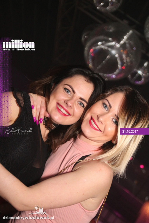 Impreza na Halloween w klubie Million