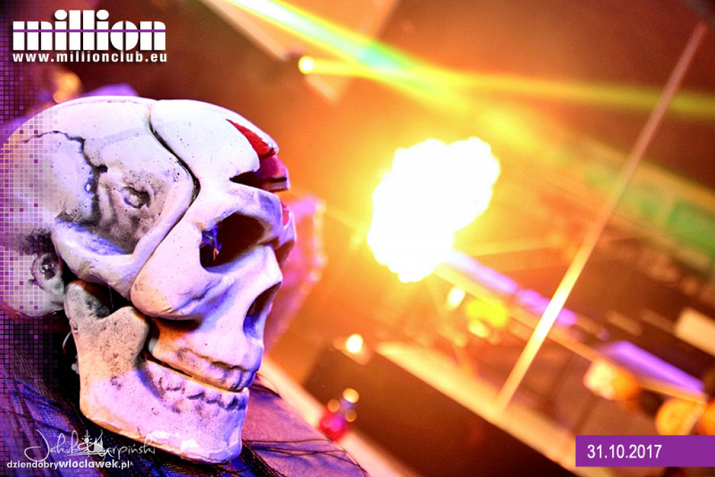Impreza na Halloween w klubie Million
