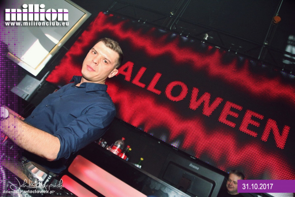 Impreza na Halloween w klubie Million