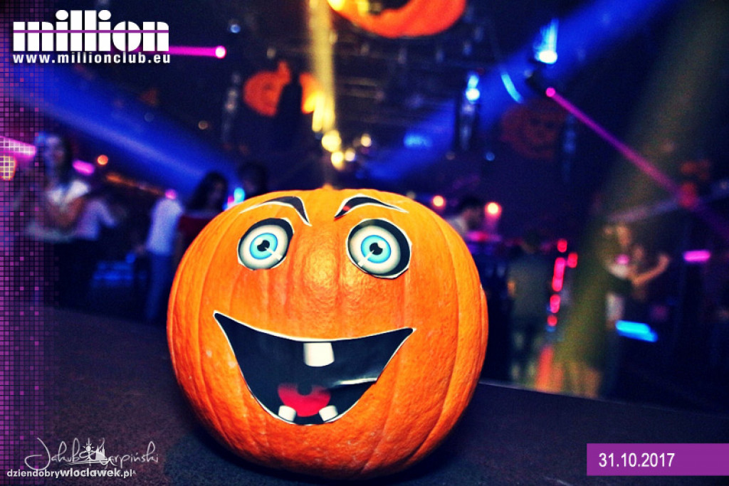 Impreza na Halloween w klubie Million