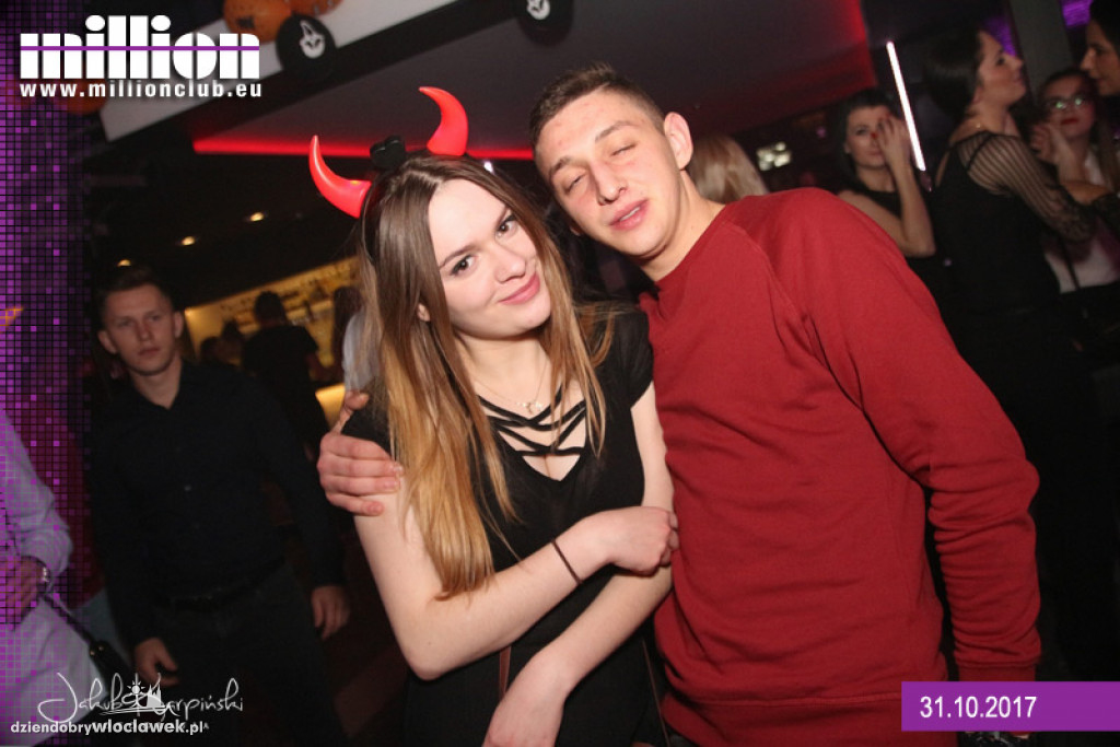 Impreza na Halloween w klubie Million