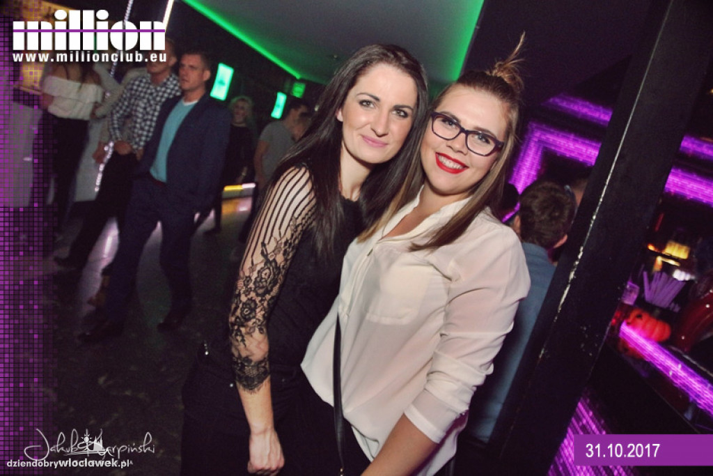 Impreza na Halloween w klubie Million