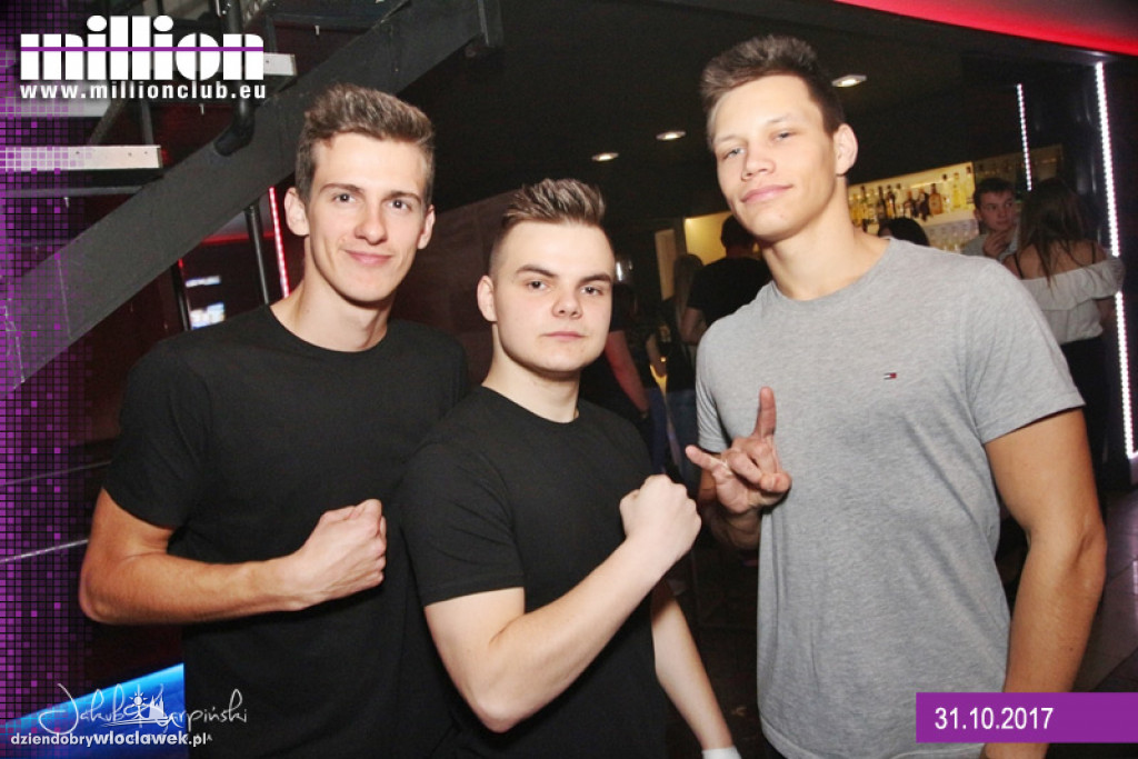 Impreza na Halloween w klubie Million