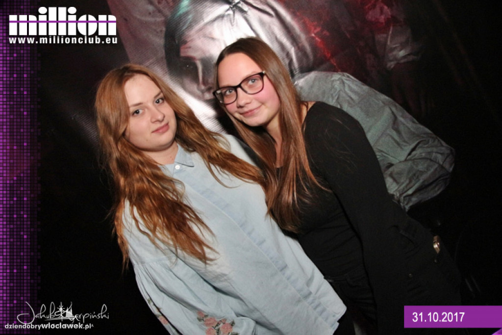 Impreza na Halloween w klubie Million