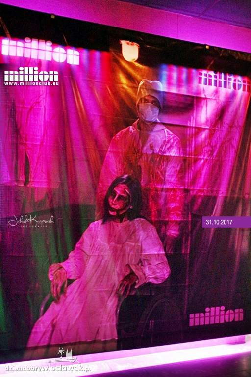 Impreza na Halloween w klubie Million