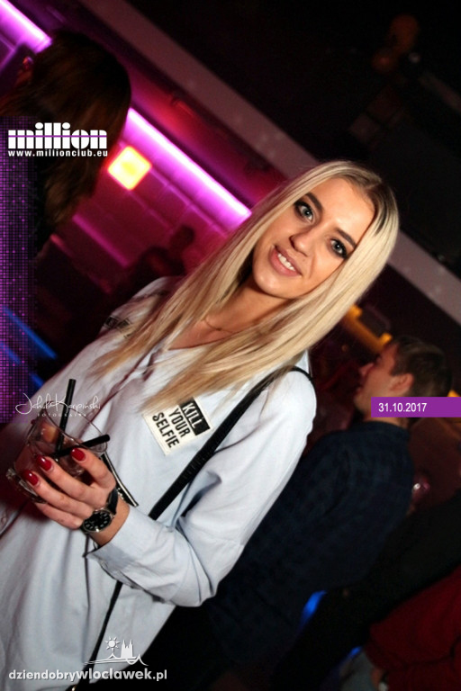 Impreza na Halloween w klubie Million