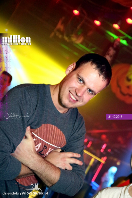 Impreza na Halloween w klubie Million