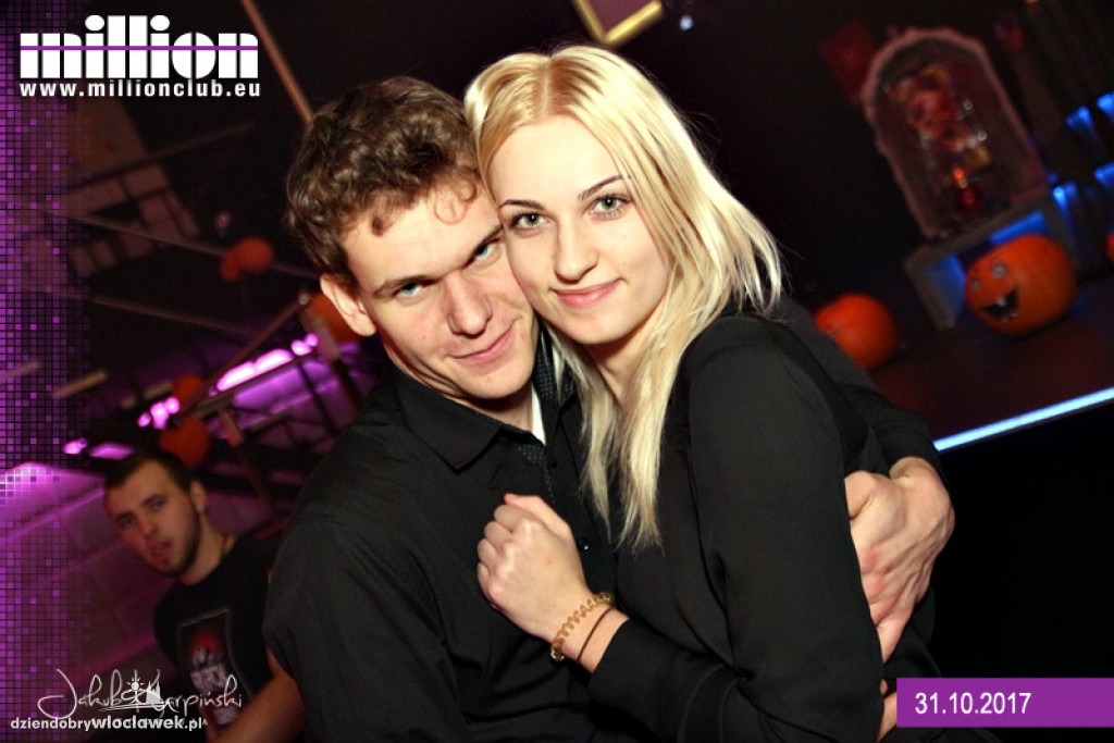 Impreza na Halloween w klubie Million