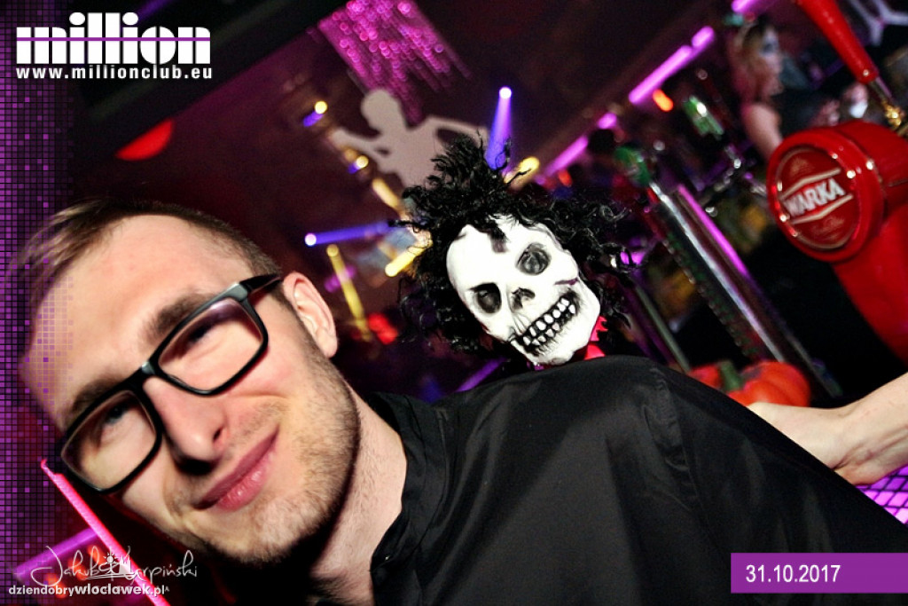 Impreza na Halloween w klubie Million