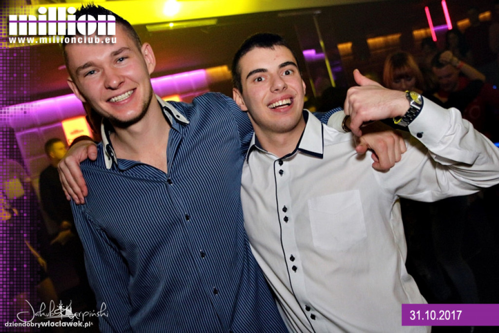 Impreza na Halloween w klubie Million