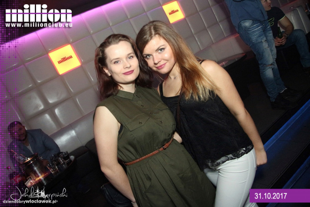 Impreza na Halloween w klubie Million
