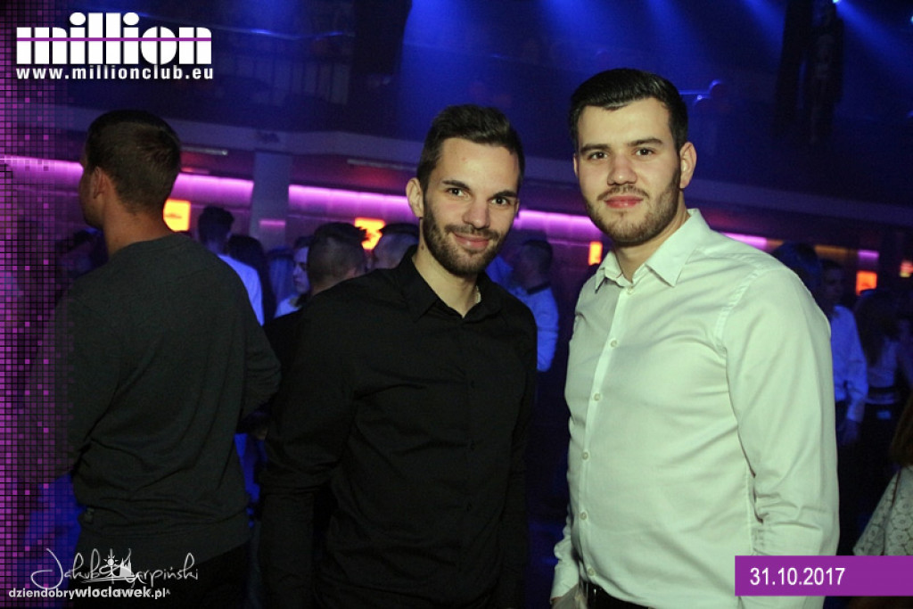 Impreza na Halloween w klubie Million