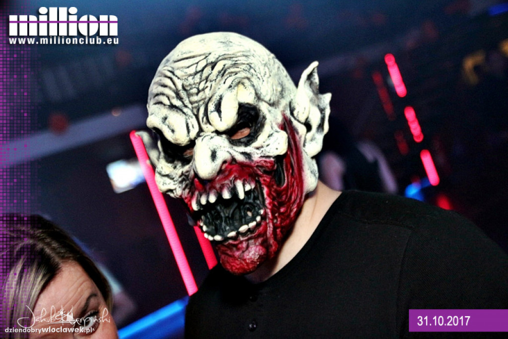 Impreza na Halloween w klubie Million