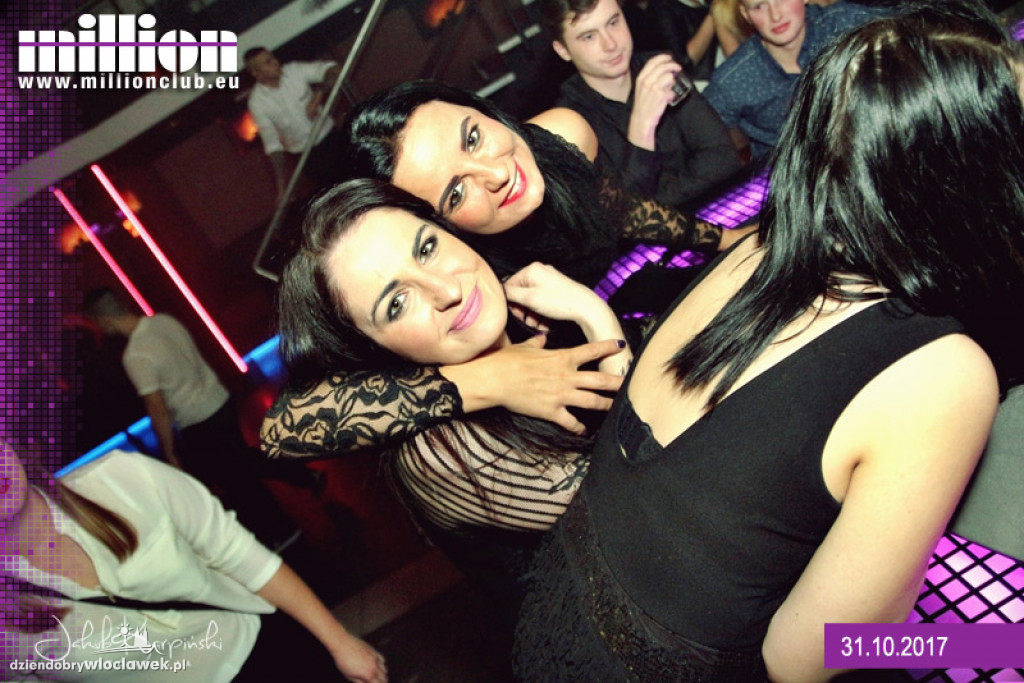 Impreza na Halloween w klubie Million