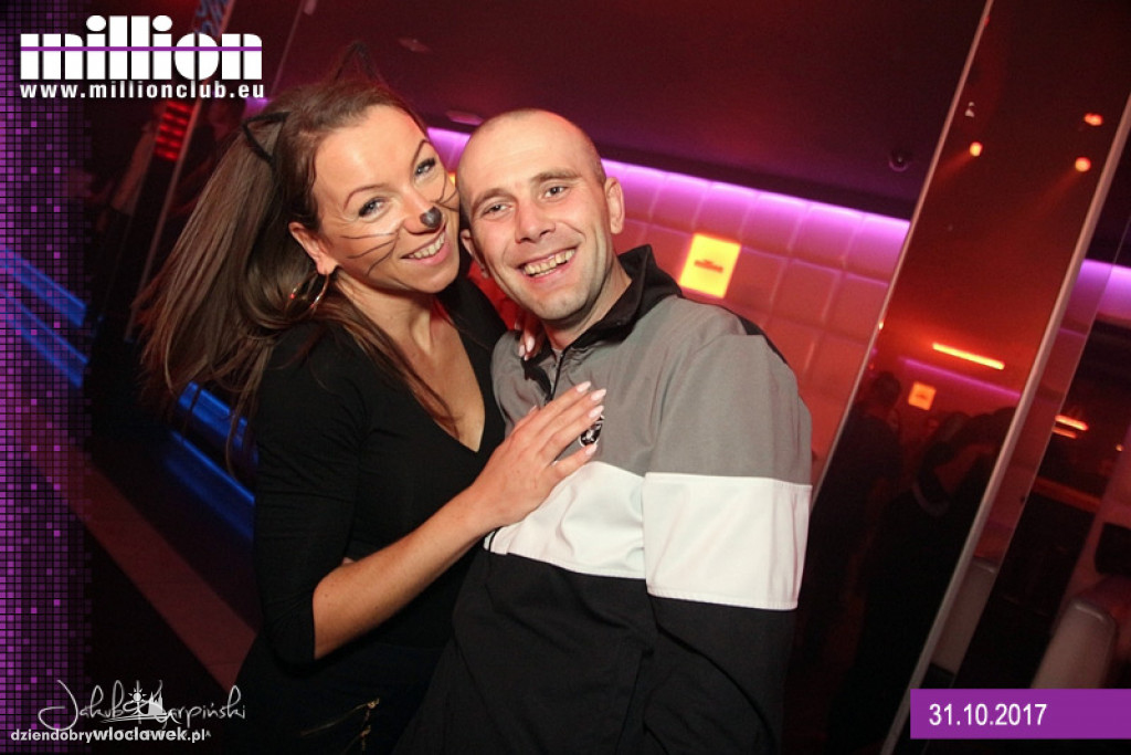 Impreza na Halloween w klubie Million