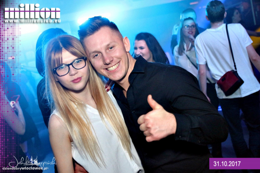 Impreza na Halloween w klubie Million
