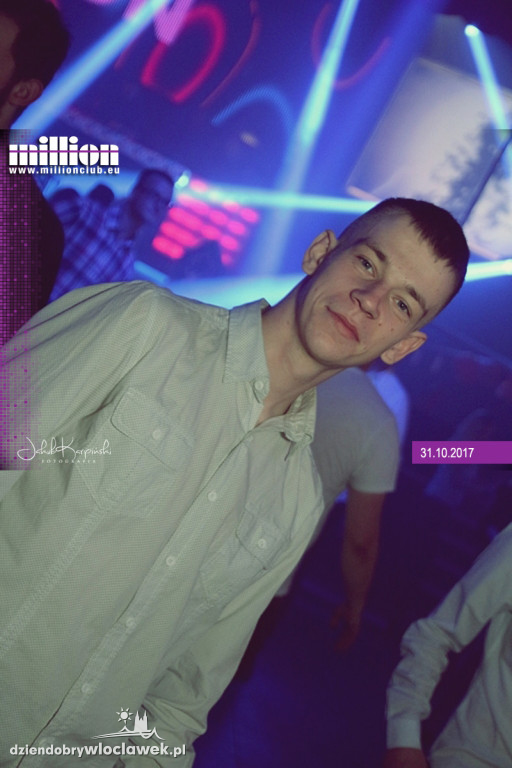 Impreza na Halloween w klubie Million