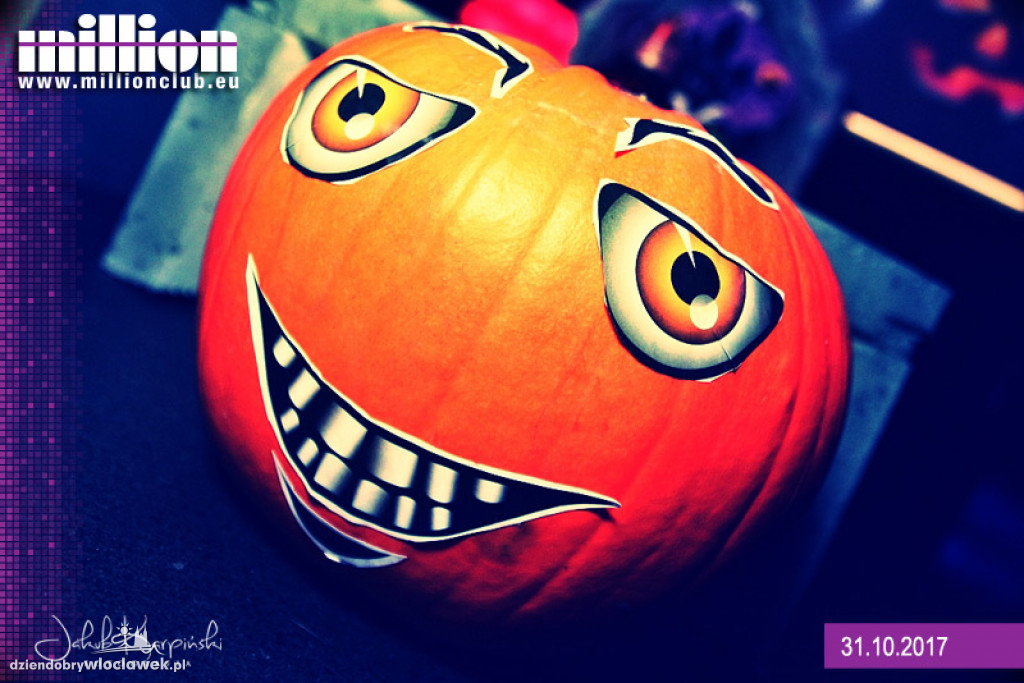 Impreza na Halloween w klubie Million